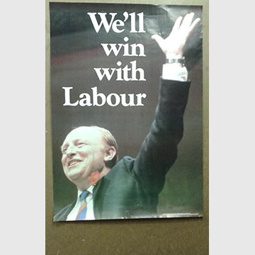 081705 Poster WE'LL WIN WITH LABOUR £20.00